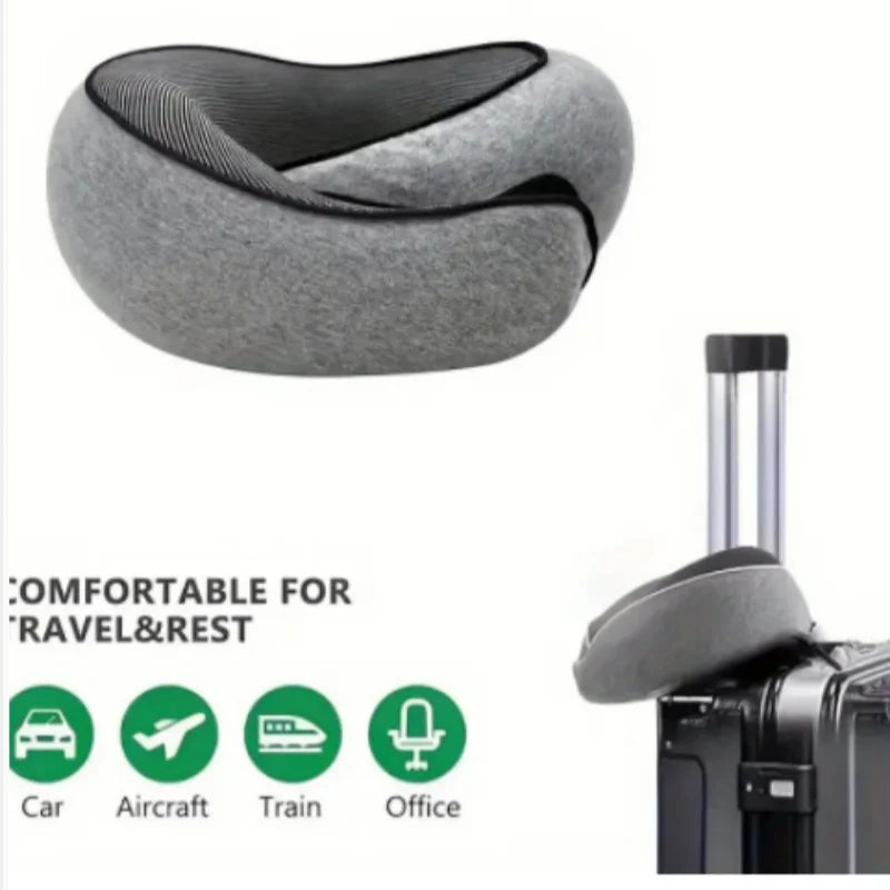 Portable U-shaped Travel Pillow
